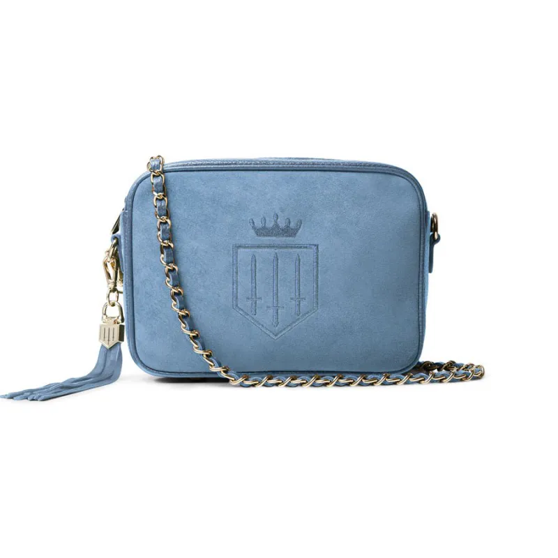 Fairfax and Favor Finsbury Cross Body Bag Cornflower Blue 